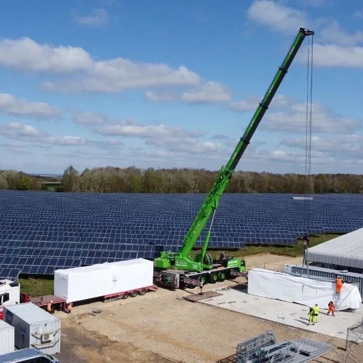 北安普敦郡切尔维斯顿可再生能源园区的燃料电池测试设施建设取得重大进展