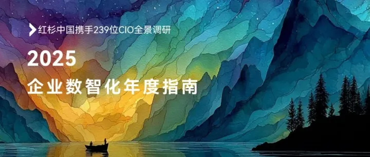 2025红杉中国企业数智化指南：从工具到伙伴，驶向“无限游戏”的下一程