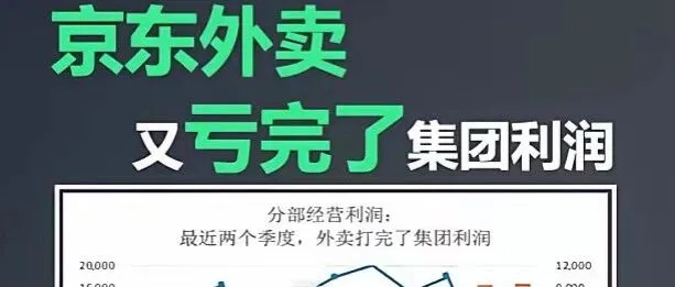 数据分析视角下的京东财报！外卖业务亏麻麻麻麻麻麻麻了！