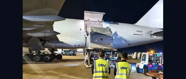 DSV 上海之星空运包机航线迎来全新升级，连接亚洲与拉丁美洲
