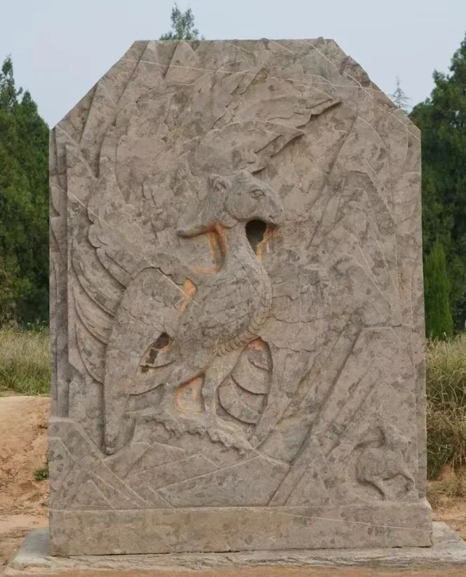 太祖陵にある羊の石像。