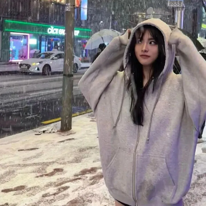 韓國的冷對比上海的冷