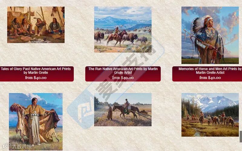 5-cv-01432，7幅美国西部题材版权作品立案维权，299店涉案已被TRO冻结！"