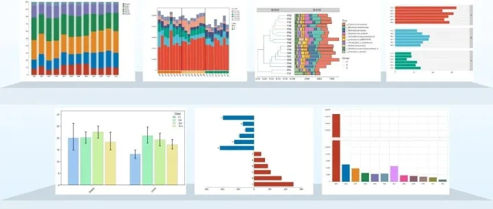 基因测序<em>数据</em><em>可视化</em>——柱状<em>图</em>合集