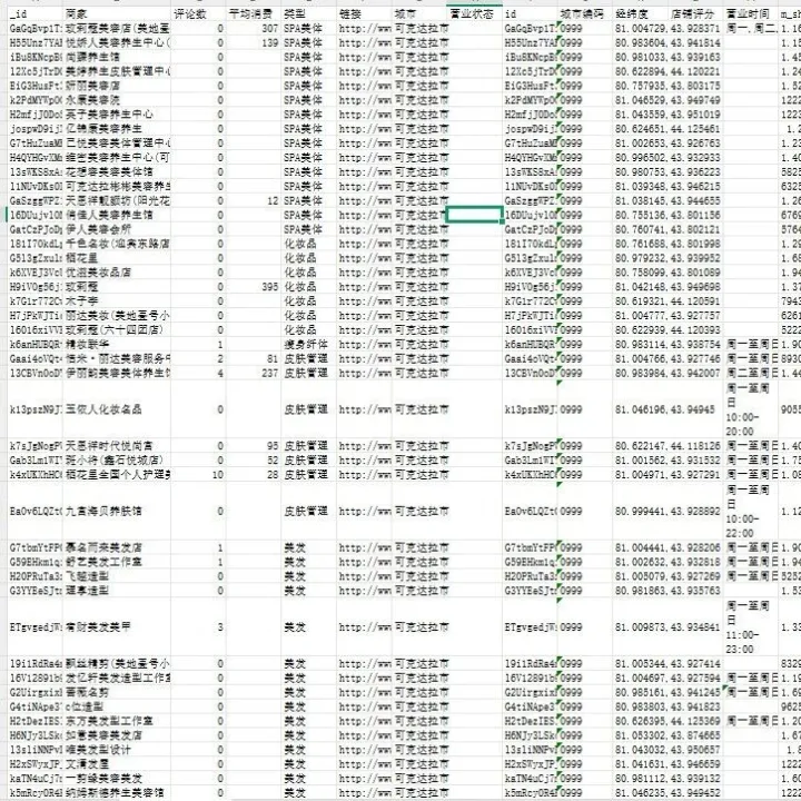 大众点评全品类数据（更新至2025.8）
