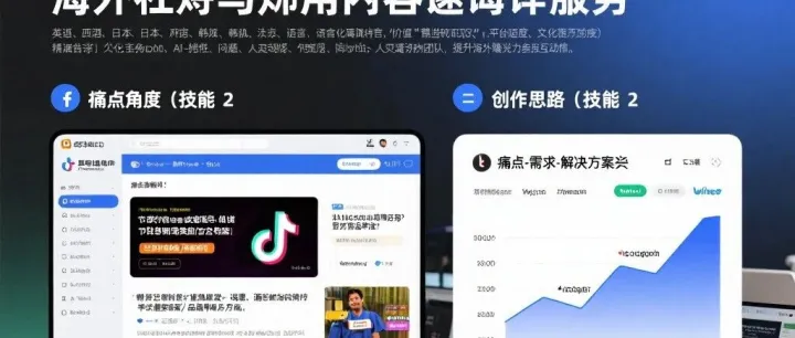 海外社媒内容翻译服务