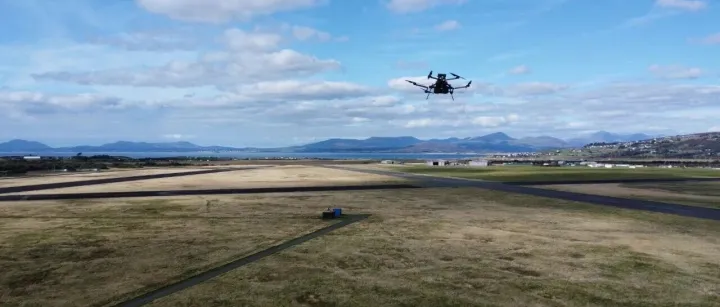 IE powers UK’s ﬁrst long-range hydrogen drone trial