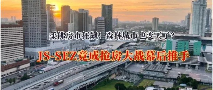 柔新特区房市“爆单”，JS-SEZ成最大推手？一场关于抢房、红利与风险的较量