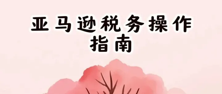 亚马逊税务申报操作指南