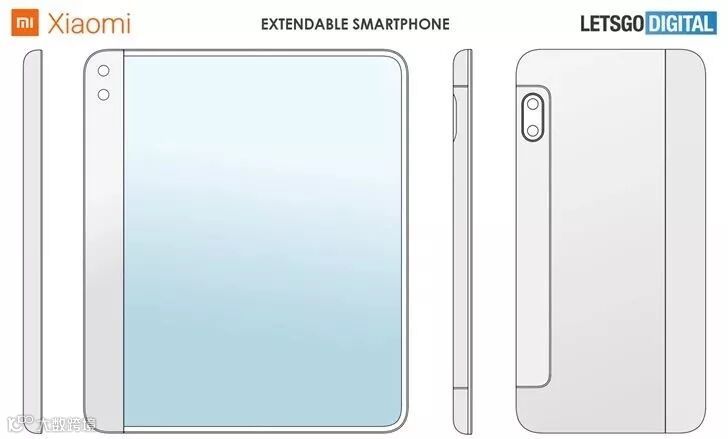 小米伸缩屏智能机专利曝光:伸缩式设计,显示面积可轻松翻倍