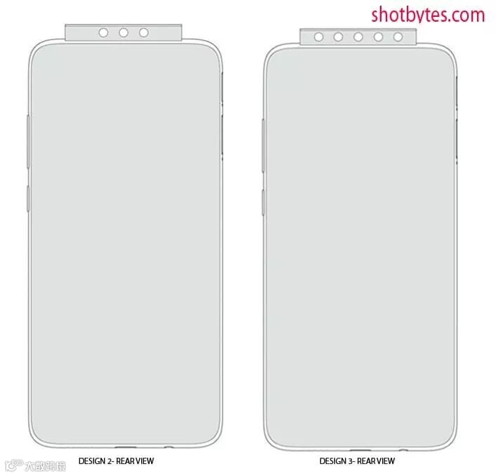 小米弹出式全面屏手机新专利曝光:前后7颗摄像头