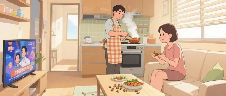 有个会做饭的老公，是什么体验