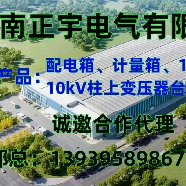 配电箱、计量箱、变压器/台成套设备丨投标企业推荐：河南正宇电气有限公司