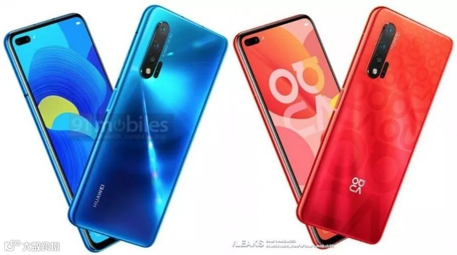 华为nova 6 5G相机参数曝光:6000万后置四摄+3200万前置双摄