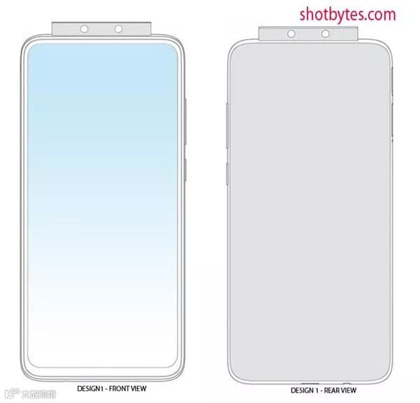 小米弹出式全面屏手机新专利曝光:前后7颗摄像头