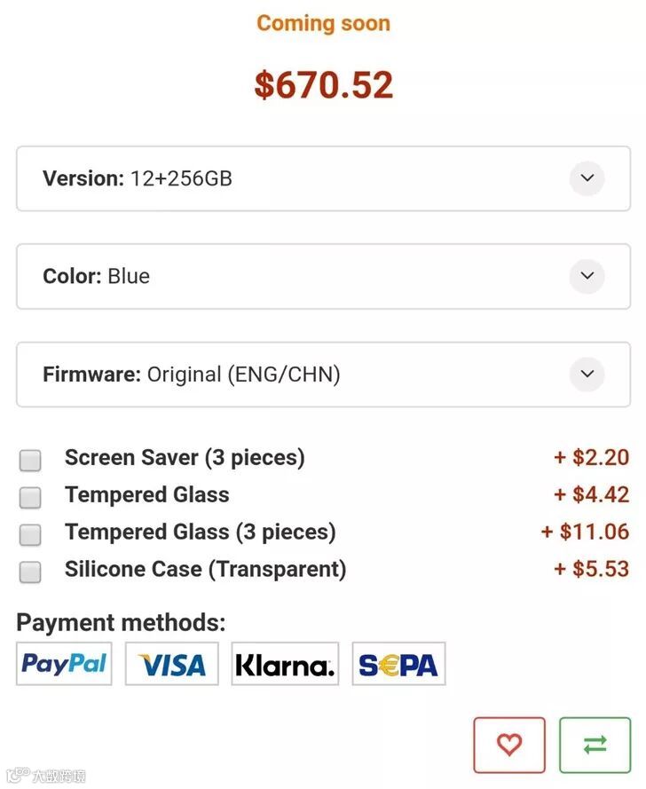 小米10 5G配置再曝光:90Hz屏幕/64MP四摄/4500mAh电池