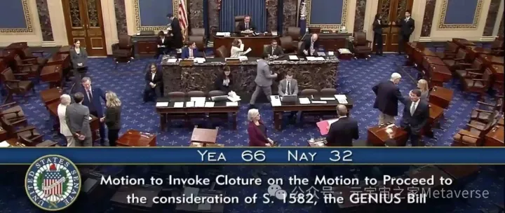 数字货币的布雷顿森林2.0：美国GENIUS 美元稳定币法案通过