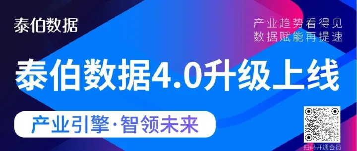 泰伯数据4.0升级上线！六大领域数据全覆盖，赋能产业决策升级​