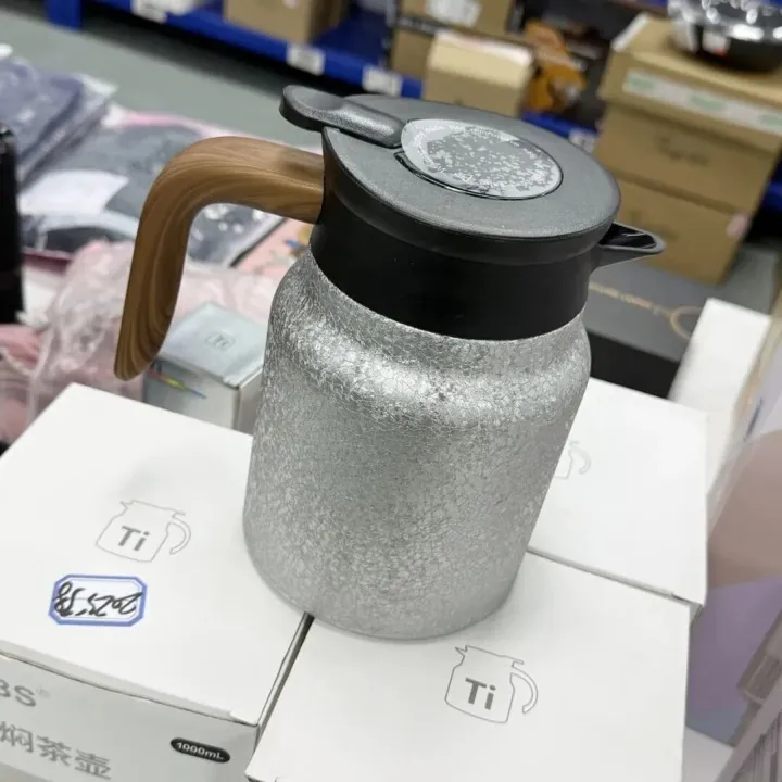 海外订单航空级，钛金内胆耐酸耐碱还抑菌，0金属异味、0有害析出智能温控显屏+6小时保温，告别 “盲猜水温”群友价60块