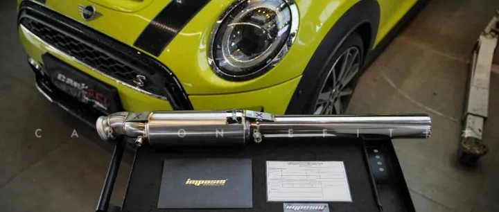 案例鉴赏 | 宝马迷你MINI COOPERS <em>F57</em> 升级 IMPOSIS替换式中段 剔除颗粒捕捉器 屏蔽GPF 刷回火