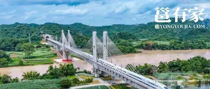 南凭高铁12月5日全线通车，广西这三地将迈入高铁时代