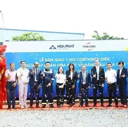 达飞正式接收首批越南本土制造集装箱，创行业里程碑