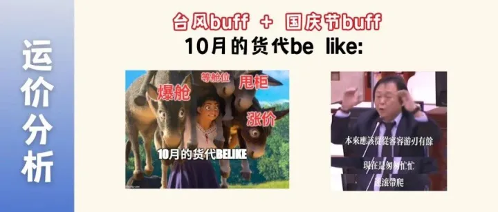 十月运价乱不乱？一文看清谁在涨谁在跌