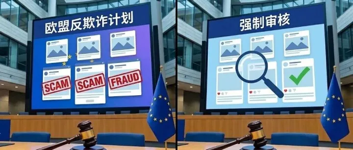 欧盟反欺诈计划将强制社交媒体巨头审核诈骗广告