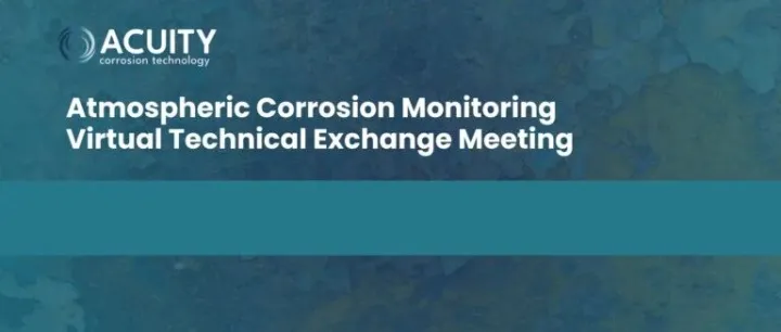 【在线会议】大气腐蚀监测技术交流会