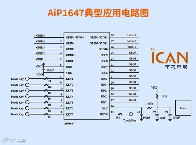 AiP1647典型应用电路图