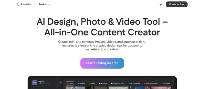 一个做模版的工具，月入 100 万美金：Instories 增长拆解