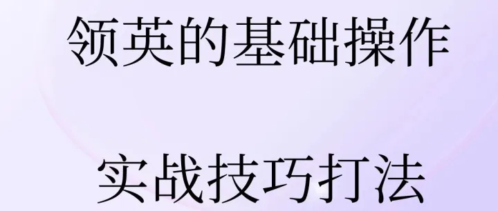 外貿(mào)零基礎(chǔ)；領(lǐng)英的基礎(chǔ)操作和實(shí)戰(zhàn)技巧打法
