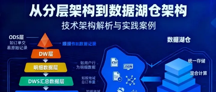 （二）从分层<em>架构</em>到<em>数据</em><em>湖</em><em>仓</em><em>架构</em>：<em>数据仓库</em>分层下的技术<em>架构</em><em>与</em>举例