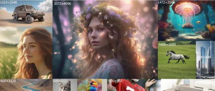 图像生成又快又好又便捷！港科大推出InfGen：即插即用，10秒生成8K超清图像，轻松搞定任意分辨率图像生成！