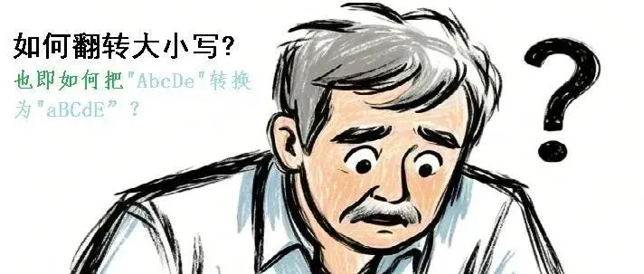 VB/VBA如何高效反转字符串中的大小写？