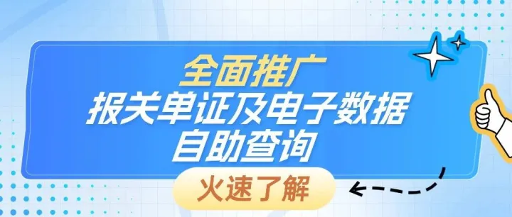 解读 | 海关总署关于全面<em>推广</em>报关单证及电子<em>数据</em>自助查询的公告