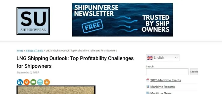 【知识学习】LNG航运业面临结构性挑战，转型期风险与机遇并存