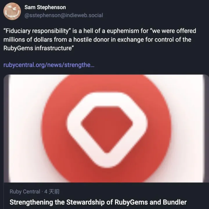 开源项目遭“夺权”，原核心维护者全被踢出局后怒批：这是一次恶意接管！