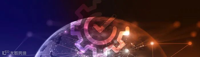 覆盖有复选标记图标的地球仪