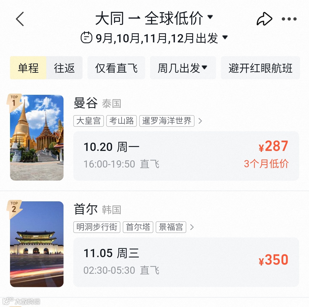 最低含税127元飞海外！出境机票便宜2000+！飞猪特价机票汇总！- 大数跨境