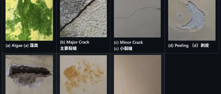 智慧识别之建筑缺陷检测<em>数据</em>集 建筑物老化识别 建筑物和基础设施<em>定期</em>检查巡检图像<em>数据</em>集 建筑缺陷安全巡检 图像分类10261期