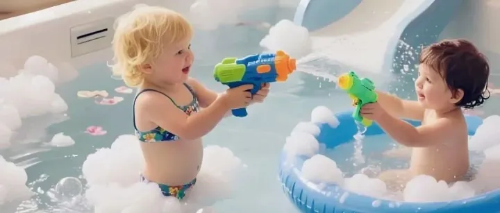 【Children's Day~】欢畅沐浴，乐趣童年~