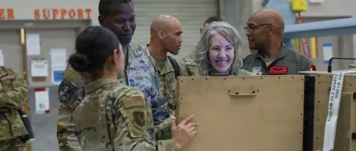 美国太空军协同遥控驾驶航空器（RPA）与太空作战