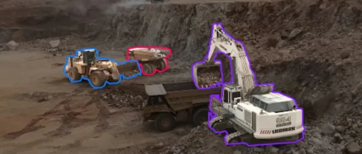 智慧工地重型机械设备识别数据集 渣土车识别 起重机数据集 挖掘机工地数据集 液压工程机械设备识别 建筑工地检测第10267期据集