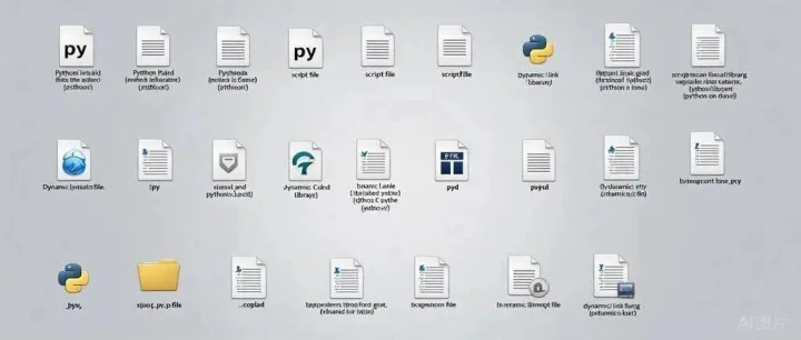 Python文件类型大全：从.py到.pyd，你见过几种？