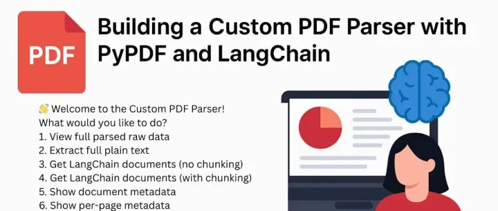 如何使用 PyPDF 和 LangChain构建自定义 PDF <em>解析器</em>？