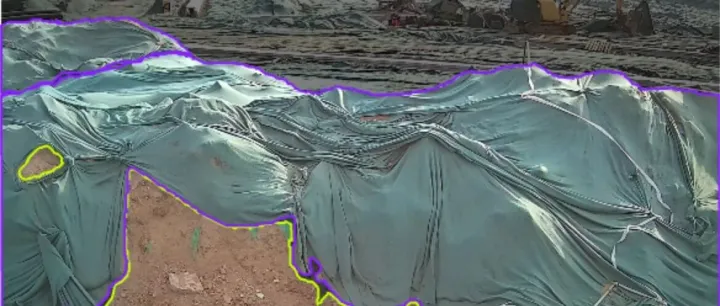 智慧工地之裸土未<em>覆盖</em>识别<em>数据</em>集 裸土图像分割<em>数据</em>集 工地环保识别<em>数据</em>集 裸土<em>覆盖</em>绿网<em>数据</em>集 工地监测图像<em>数据</em>集 图像10195期