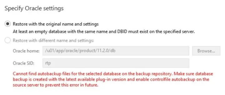 记一次 Veeam <em>备份</em>无法恢复 Oracle <em>数据库</em>，复盘！