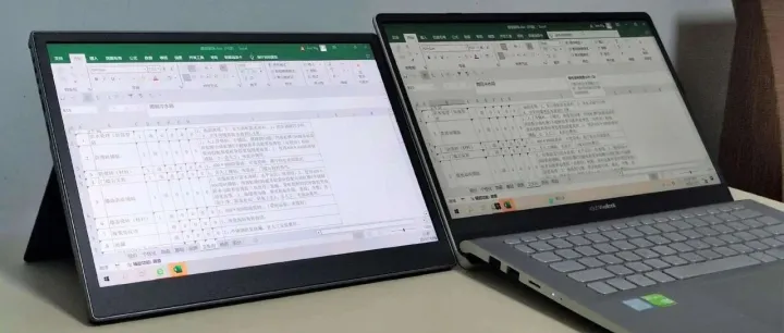 办公娱乐二合一！299元抢海乐思S123便携屏，10点触摸+手写笔，一线通直连Switch/笔记本
