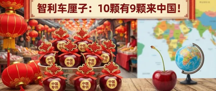 用一颗车厘子破冰智利客户